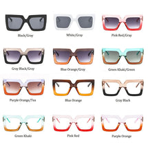 Load image into Gallery viewer, Oversized Square Women&#39;s Glasses Frame New Fashion Clear Lens Big Transparent Eyeglasses Female Eyewear Frames Sunglasses UV400