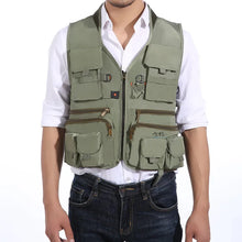 Load image into Gallery viewer, Multi Pockets Tactical Techwear Cargo Vest