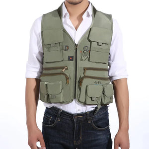 Multi Pockets Tactical Techwear Cargo Vest