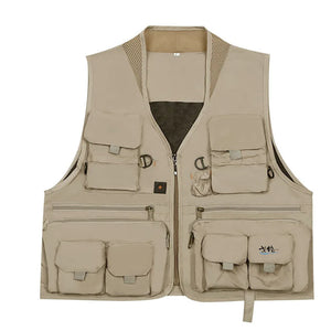 Multi Pockets Tactical Techwear Cargo Vest
