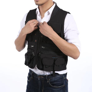 Multi Pockets Tactical Techwear Cargo Vest