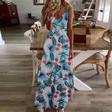 Load image into Gallery viewer, Women Casual Sleeveless Halter Beach Dress