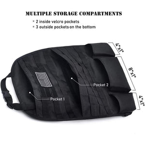 Back Seat Organizer Tactical Accessories, Storage Bag Military Seat Cover Bag