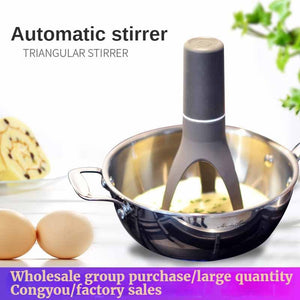 Professional Food Blender,\Automatic Pan Pot Stirrer Hand Mixer Milk Frother Whisk Kitchen Cooking Baking Gadget