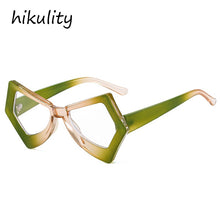 Load image into Gallery viewer, Vintage Polygon Butterfly Cat Eye Anti-blue Light Eyeglasses For Women