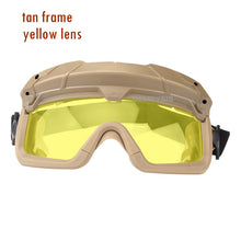 Load image into Gallery viewer, Tactical Airsoft Paintball Goggles Windproof Anti Fog CS Wargame Protection