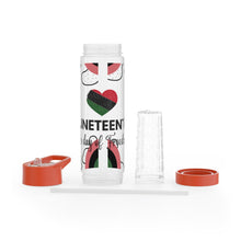 Load image into Gallery viewer, &quot;Juneteenth, The Day Of Freedom&quot; Infuser Water Bottle