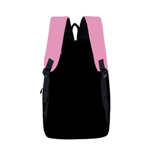 Cute Melanin Girl Print Backpacks