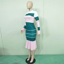 Load image into Gallery viewer, Womens Fashion Knitted Midi Dress