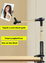 Load image into Gallery viewer, Long Arm Device Holder Stand w/ 360 Rotation For IPhones, IPads &amp; more!