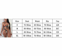 Load image into Gallery viewer, Sexy Womens One Piece Bandage Push-Up Padded Bathing Suite