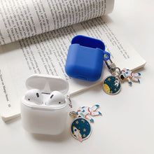 Load image into Gallery viewer, Cosmic Astronaut Spaceman Silicone Cases for Apple Airpods w/ Key Ring