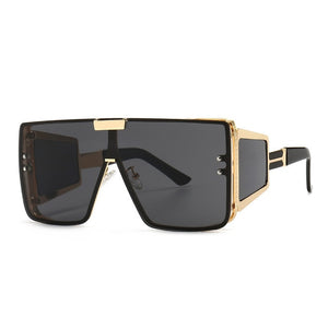 Fashion Square Oversized Retro Sunglasses