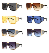 Load image into Gallery viewer, Fashion Square Oversized Retro Sunglasses