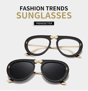 Retro Diamond Luxury Sunglasses