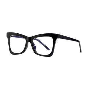 Plastic Titanium Blue Light Optical Fashion Frame Glasses