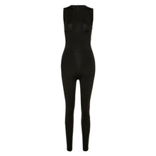 Load image into Gallery viewer, New Womens Full Neck Jumpsuit with Sleeveless Cut!