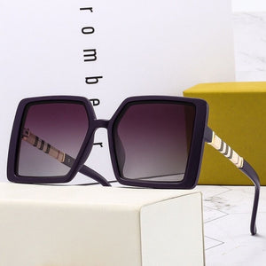 Luxury Polarized Vintage Designer Square Sunglasses