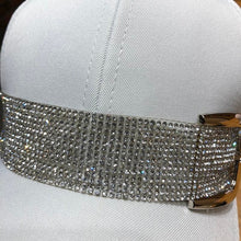 Load image into Gallery viewer, Woman Fashionable Baseball Cap w/ Sparkling Buckle, Woman Sequins Fashion Octagonal Cap