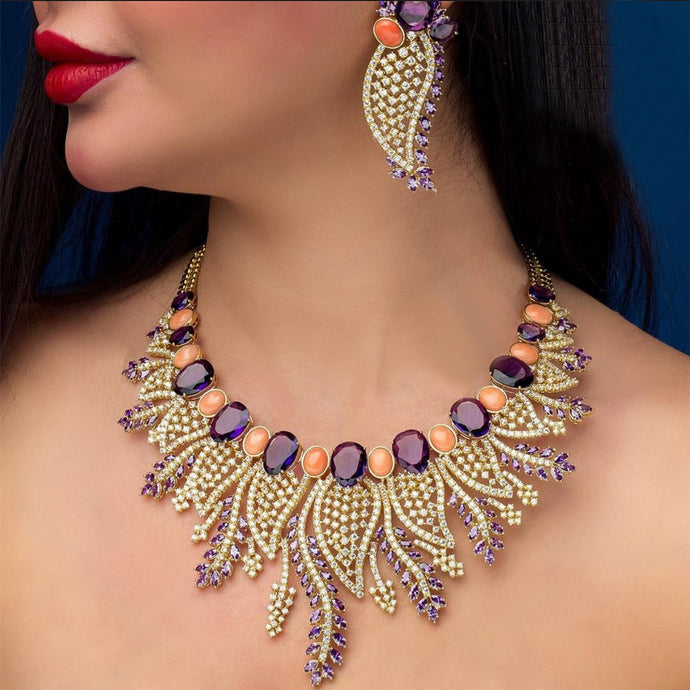 4PC Luxury Jewelry Set For Women Wedding Party and more!