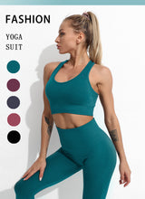 Load image into Gallery viewer, 2/3/4PCS Seamless Women Yoga Set Workout Sportswear Gym Clothes Fitness Long Sleeve Crop Top High Waist Leggings Sports Suit