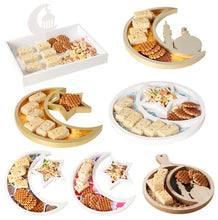 Load image into Gallery viewer, Moon and Star Wooden Party Gifts &amp; Food Tray